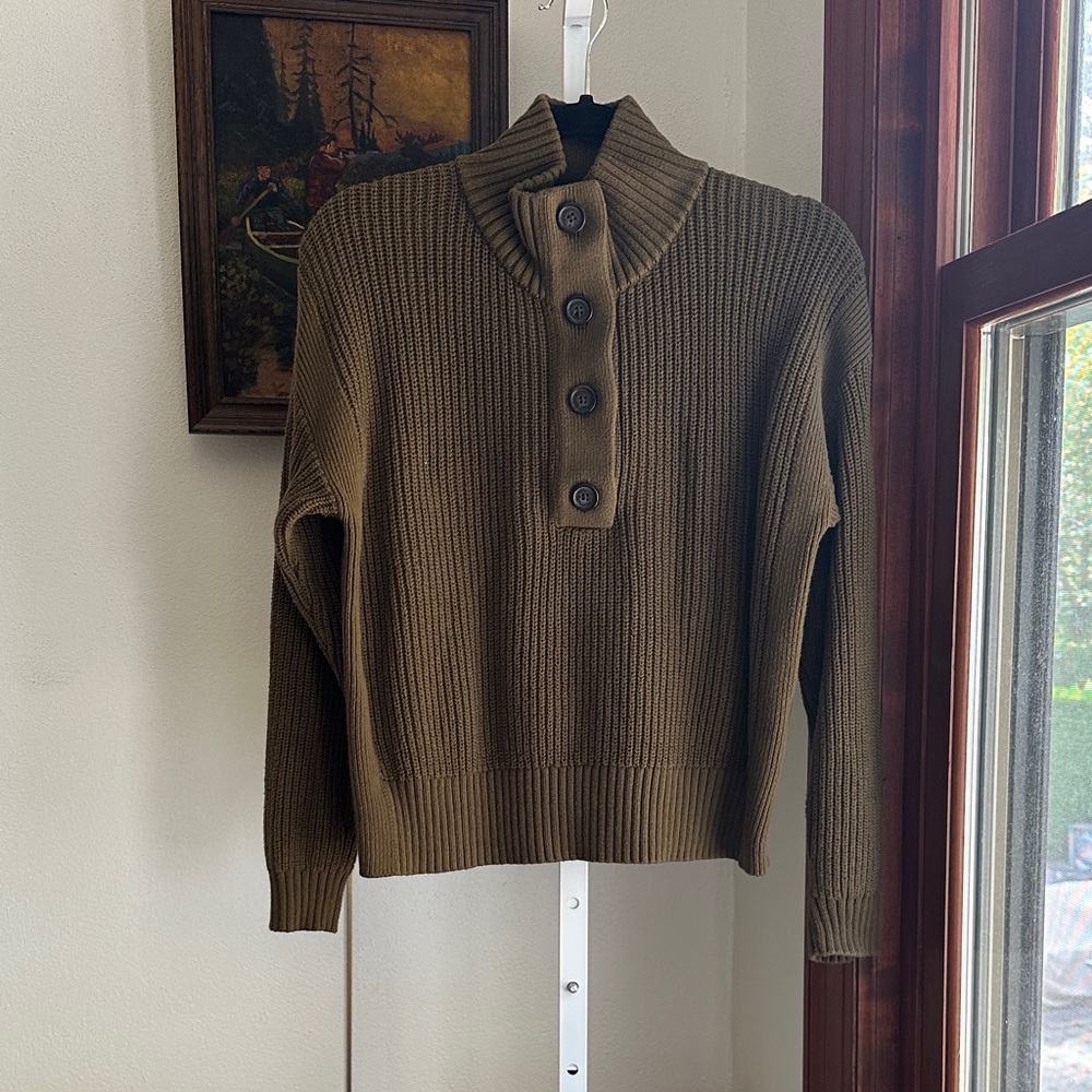 Banana Republic Olive  Sweater